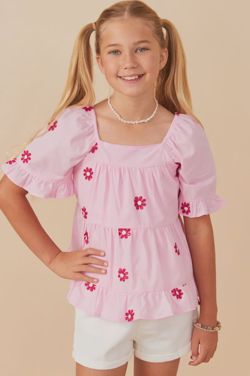 Hayden Pink Daisy T