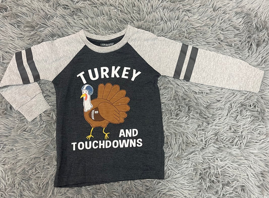 Turkey Applique Raglan Top