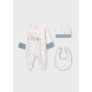 3 Pc Gift Set in Blue Bunny