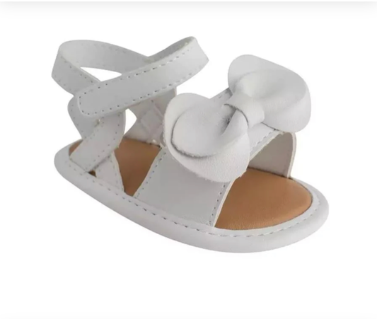 White Bow Sandal Girl Infant